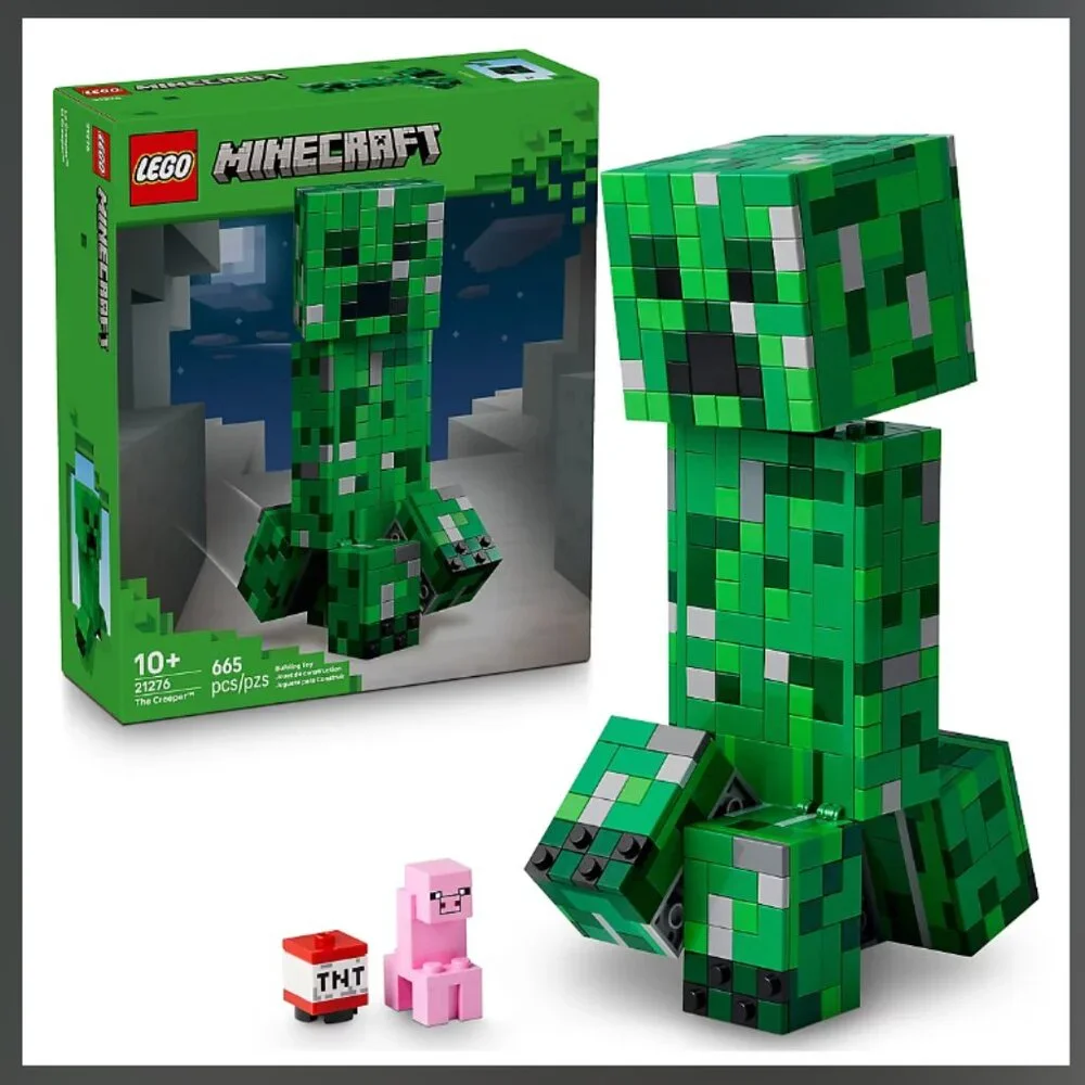 Sealed Lego Minecraft The Creeper Set 21276